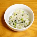 つちかな's cooksnap of when they made 離乳食完了期☆しらすと小松菜の炒飯.