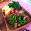 だりりラブ's cooksnap of when they made ピーマンのベーコン炒め.
