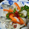 Z_kirameki's cooksnap of when they made アジの南蛮漬け.