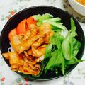 yamamomiji's cooksnap of when they made ビビン素麺.