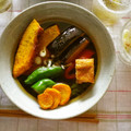 violets's cooksnap of when they made 夏野菜の揚げびたし.