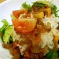 のりしん君's cooksnap of when they made サラダご飯♪.