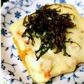 ちょろんぺ's cooksnap of when they made 絹揚げ豆腐のキムチーズ焼き.