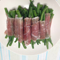 さくらもちねぇさん's cooksnap of when they made 超簡単付け合せ！さやいんげんに生ハムを。.