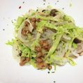 ましゅまろ○°'s cooksnap of when they made 納豆としめじのぺぺロンチーノ.