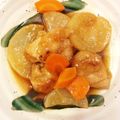 lilycock's cooksnap of when they made 味染み～ ♡大根と鶏もも肉の煮物 ♡.