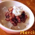 ルナソル。's cooksnap of when they made のっけて食べる♪塩麹ようかん風デザート.