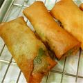 ゆりえmama's cooksnap of when they made 簡単！ささみ×大葉×チーズの春巻き★.