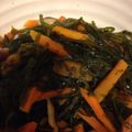 SARA☆CHAKA's cooksnap of when they made 生の切り昆布と人参の一品♪.