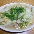 akapapi's cooksnap of when they made あっさり醤油だけ！白菜と鮭缶の炊いたん.