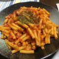 IMASASAMI's cooksnap of when they made ＊サルサソースが余ったら～サルサペンネ＊.