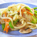カヌレ３１４'s cooksnap of when they made 和風焼きうどん.
