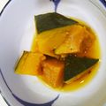 Hirarinn☆'s cooksnap of when they made レンジでかぼちゃの煮物.