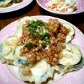 meme0108's cooksnap of when they made 茄子の甘酢そぼろあんかけ.