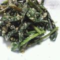 map2511's cooksnap of when they made 空芯菜の胡麻あえ.