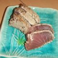 きらり流れ星's cooksnap of when they made 島ニンニク醤油香る鮪のレア焼き.