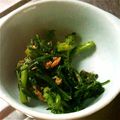 ブウチャン's cooksnap of when they made ★春菊とツナwithシャンパン★.