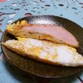 赤い電話's cooksnap of when they made 逆さま?ハムエッグ.