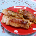 赤い電話's cooksnap of when they made クルクル巻き@しょうが焼き♪お弁当に便利.