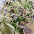らすすき's cooksnap of when they made 簡単❤あさりキャベツ.