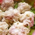 Satoco❋'s cooksnap of when they made ✿手作りいかしゅうまい✿.