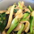 POMAI K's cooksnap of when they made 筍とネギの甘辛味噌炒め.