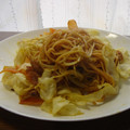 はいひーる's cooksnap of when they made 和風カレー焼きそば.