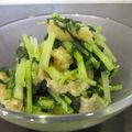PARNELL's cooksnap of when they made 水菜の塩麹炒め.