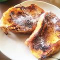 独り身竹蔵's cooksnap of when they made レンジですぐおいしい。フレンチトースト。.