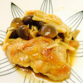 askkt's cooksnap of when they made 鶏もも肉ときのこの黒酢照り焼き.