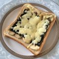 チビトン's cooksnap of when they made バナナ海苔チーズトースト☆彡.