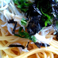 わにのわ's cooksnap of when they made しらすとえのきの和風スパゲティ.