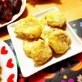 komutatata's cooksnap of when they made 野菜のおやつ☆さつまいもでもっちり団子.