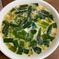 食いしん坊河童's cooksnap of when they made 超簡単レンジで ニラ玉豆腐茶碗蒸し.