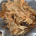 peko1256's cooksnap of when they made 米粉活用！エノキのカリカリ焼き.