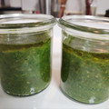 あろまぽっと3's cooksnap of when they made 簡単！バジルソースの作り方.
