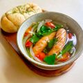 いなばっくす☆'s cooksnap of when they made レンジで3分！ソーセージ＆野菜のスープ.