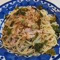 クックGT06PS☆'s cooksnap of when they made 鰹節たっぷり納豆パスタ　簡単1人ランチに.