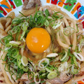 ささらんらん's cooksnap of when they made レンジで簡単＊すき焼き風うどん.