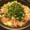 豆だいふく子's cooksnap of when they made 新提案！とろみが旨い至福の“ねぎ塩豚鍋”.