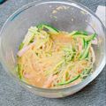 茶太郎ラッシュ･ω･'s cooksnap of when they made 具材3つで面倒ゼロ♡マロニー中華サラダ.