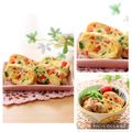 runa10's cooksnap of when they made お弁当の彩りに♡⃛パプリカ入り玉子焼き.