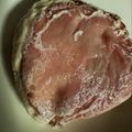 友里のズボラ飯's cooksnap of when they made 電子レンジで半熟タマゴのハムエッグ.