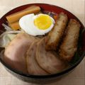 チェリチョコ's cooksnap of when they made 味噌カツラーメン.