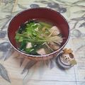 みかかめ's cooksnap of when they made 仕上げにかいわれ大根入れるだけお味噌汁.