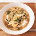 tyuya's cooksnap of when they made 豆腐とふわふわ卵のあんかけスープうどん.