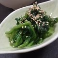 キッチンまさ's cooksnap of when they made No.34 ほうれん草のナムル　韓国料理.