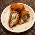 kyaoringo☆'s cooksnap of when they made 豚肉となすの味噌はさみロールフライ♪.