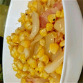 さゆみや's cooksnap of when they made ◎とうもろこしベーコン玉ねぎのバター炒め.
