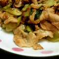 カエデの葉's cooksnap of when they made 放ったらかしで簡単～小松菜豚の中華炒め.